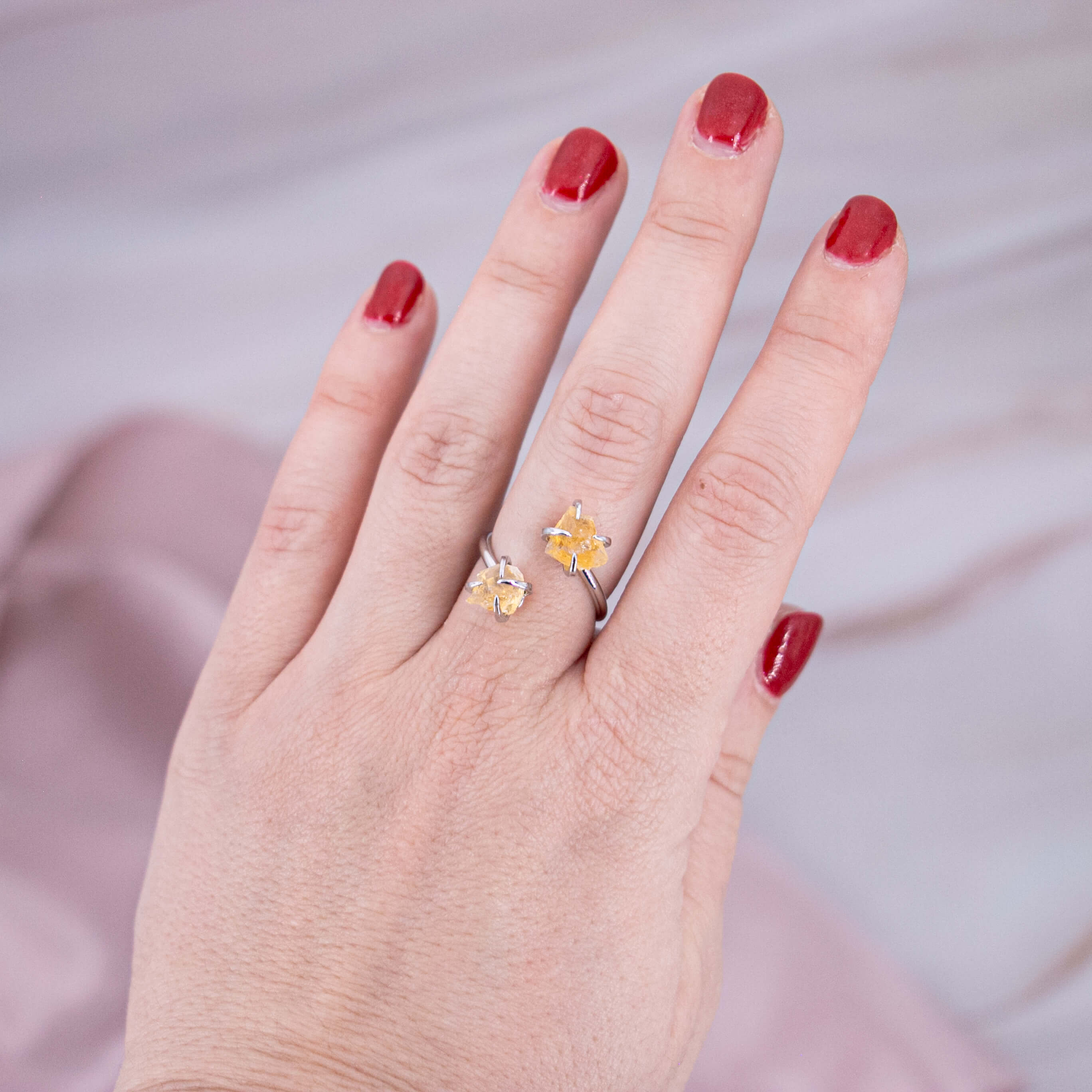 Citrin Double Ring