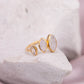Triple Mondstein Ring