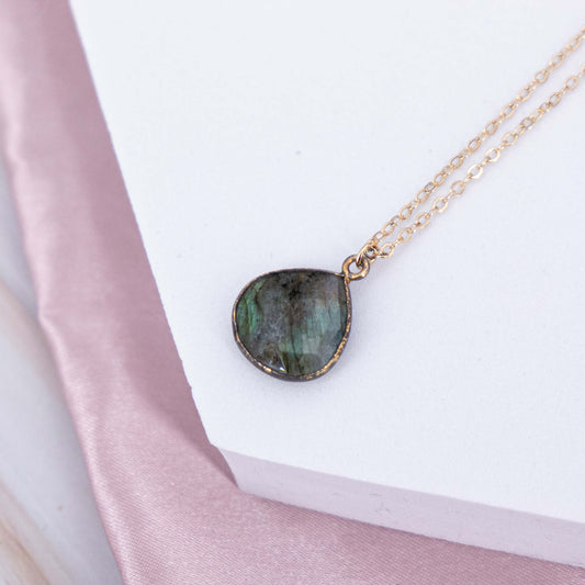 Labradorit Kette