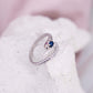 Saphir Schlangen Ring