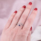 Saphir Schlangen Ring