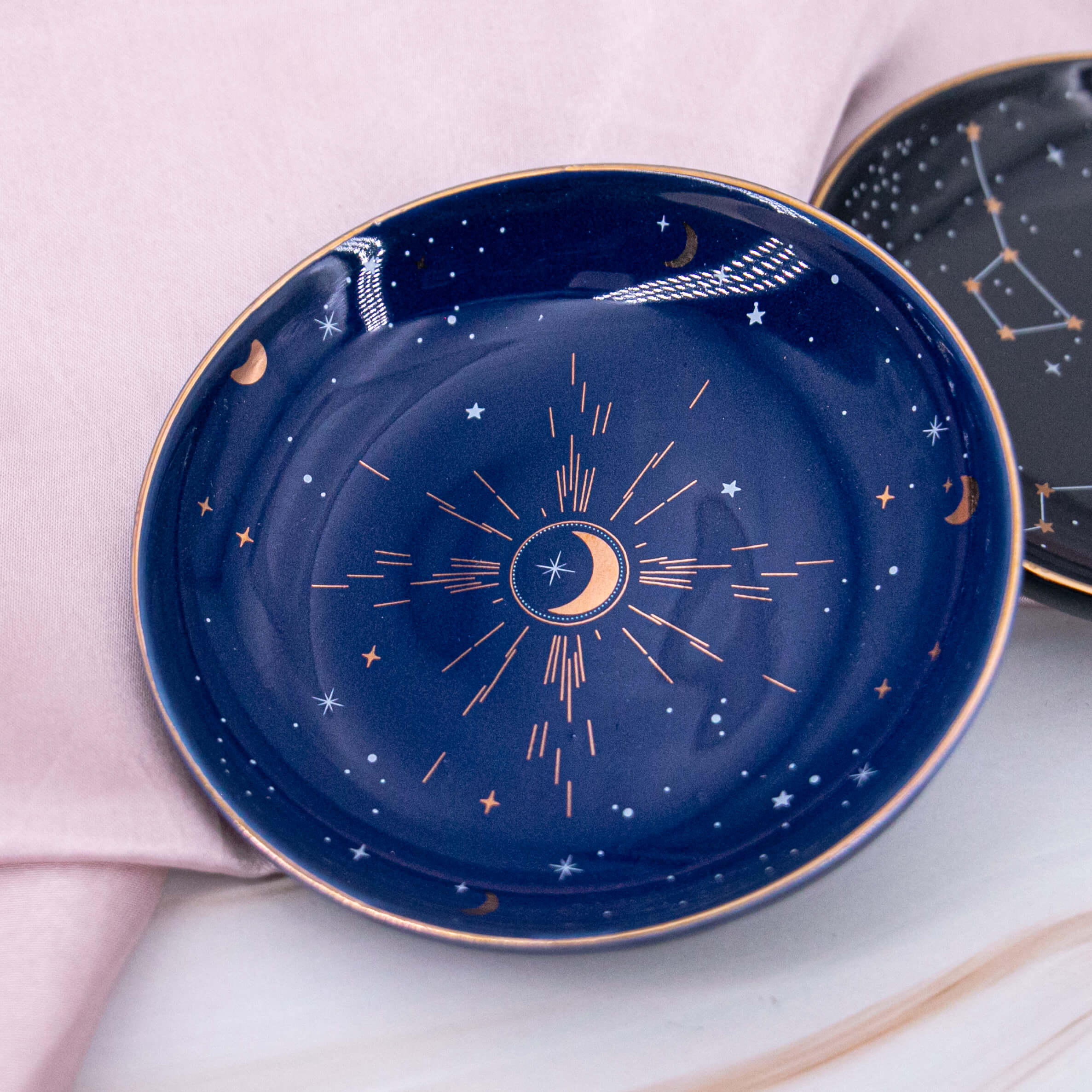 Mond & Sterne Keramik Teller