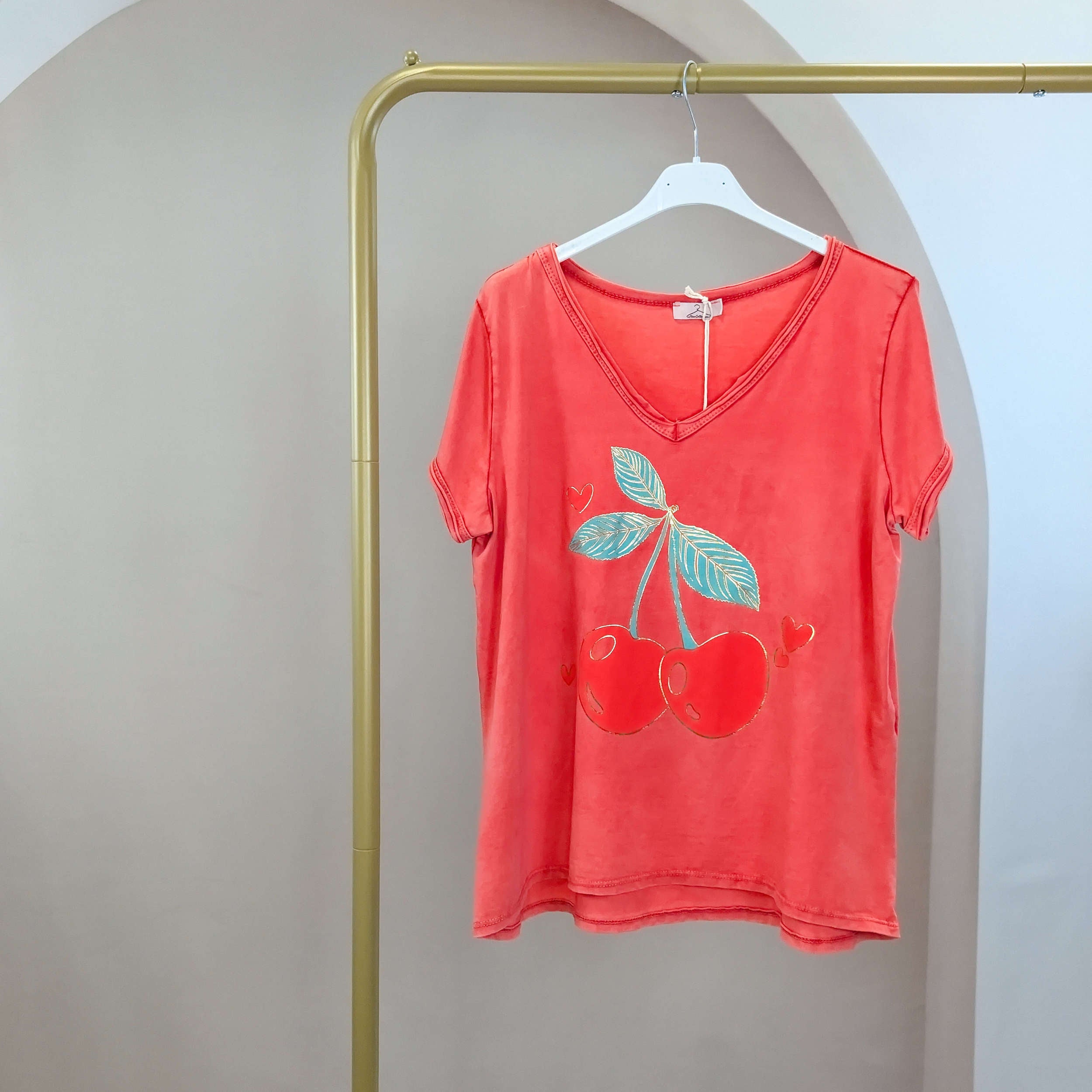 Cherry Cartoon T-Shirt
