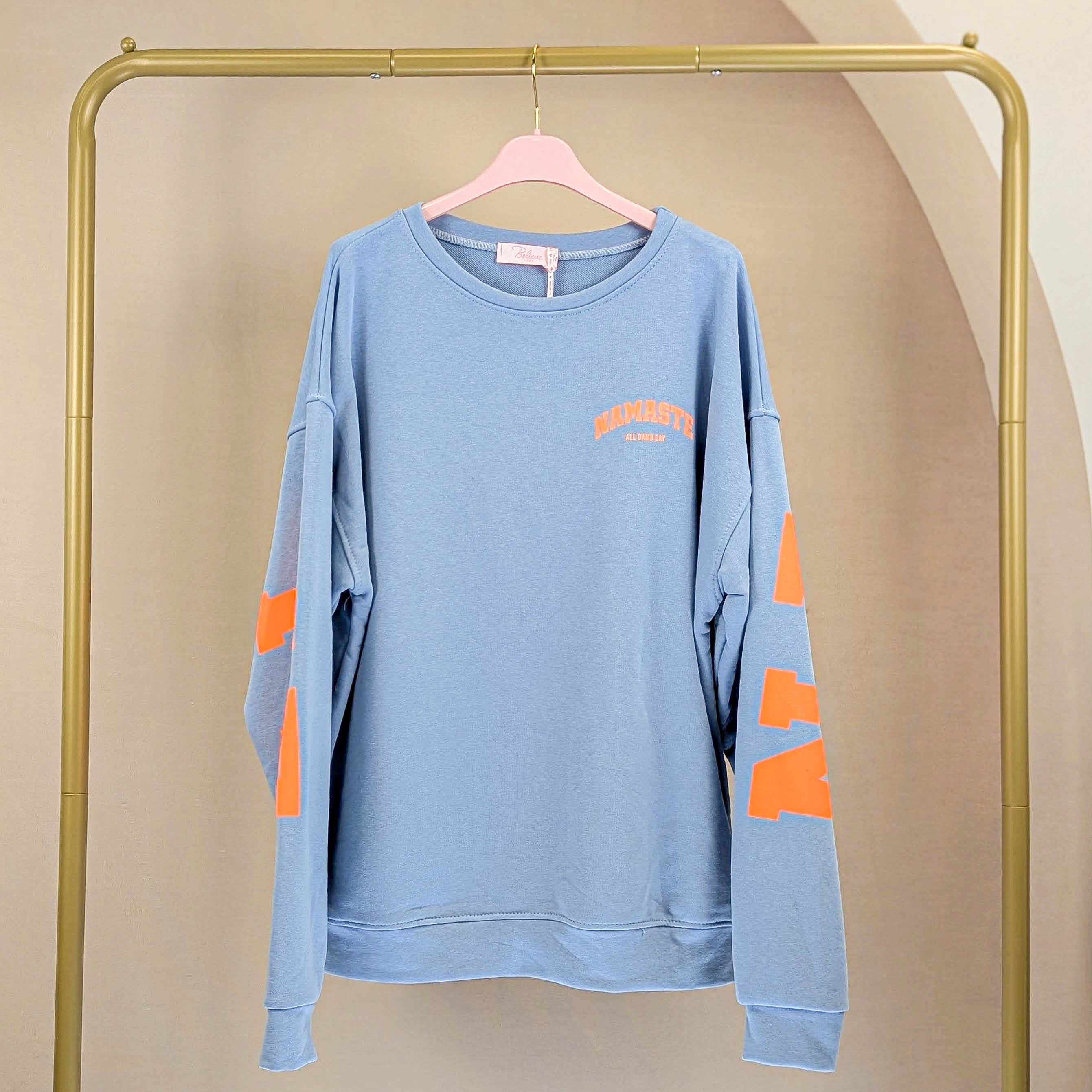 Namaste Sweatshirt - Blau