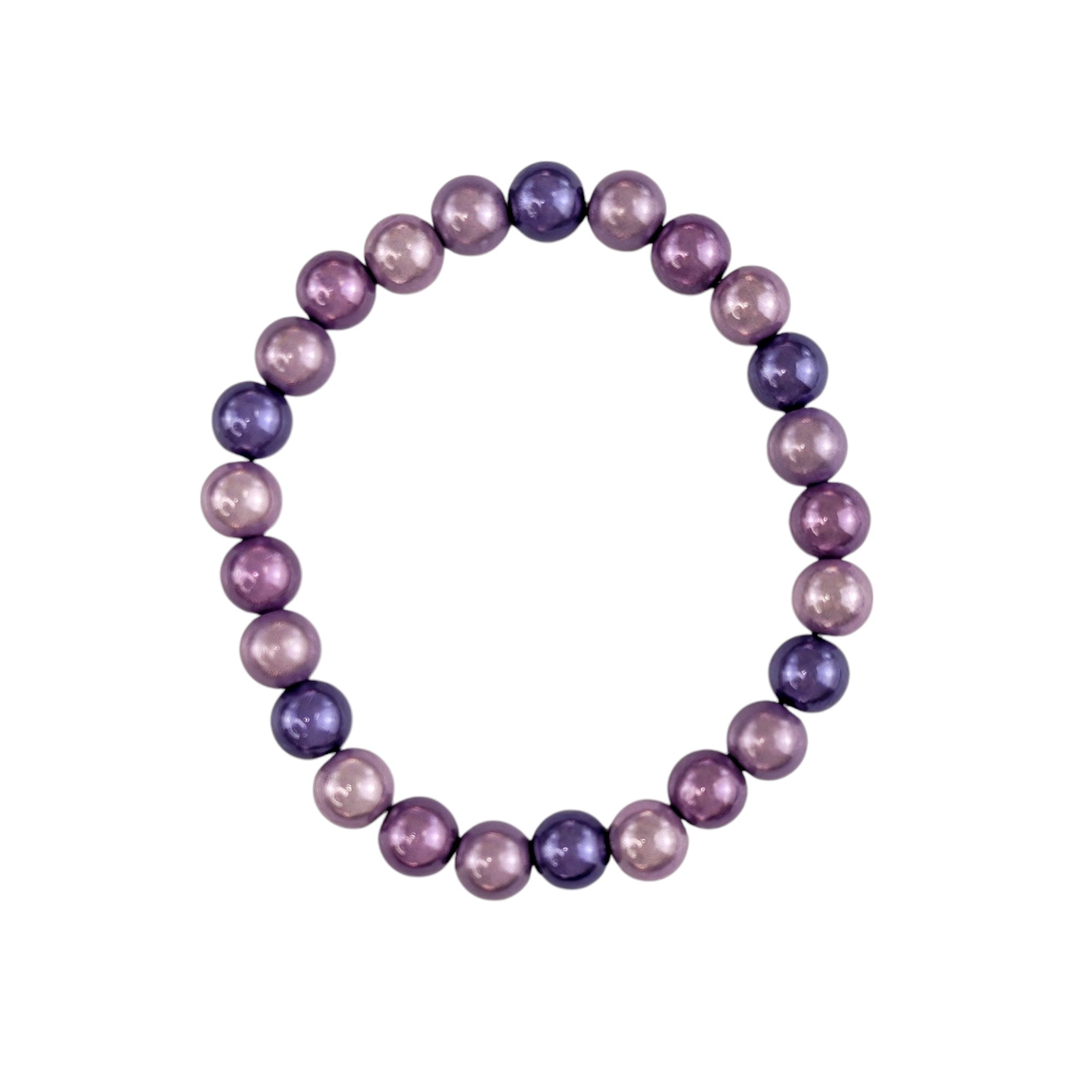 Magic Pearl Armband Violett