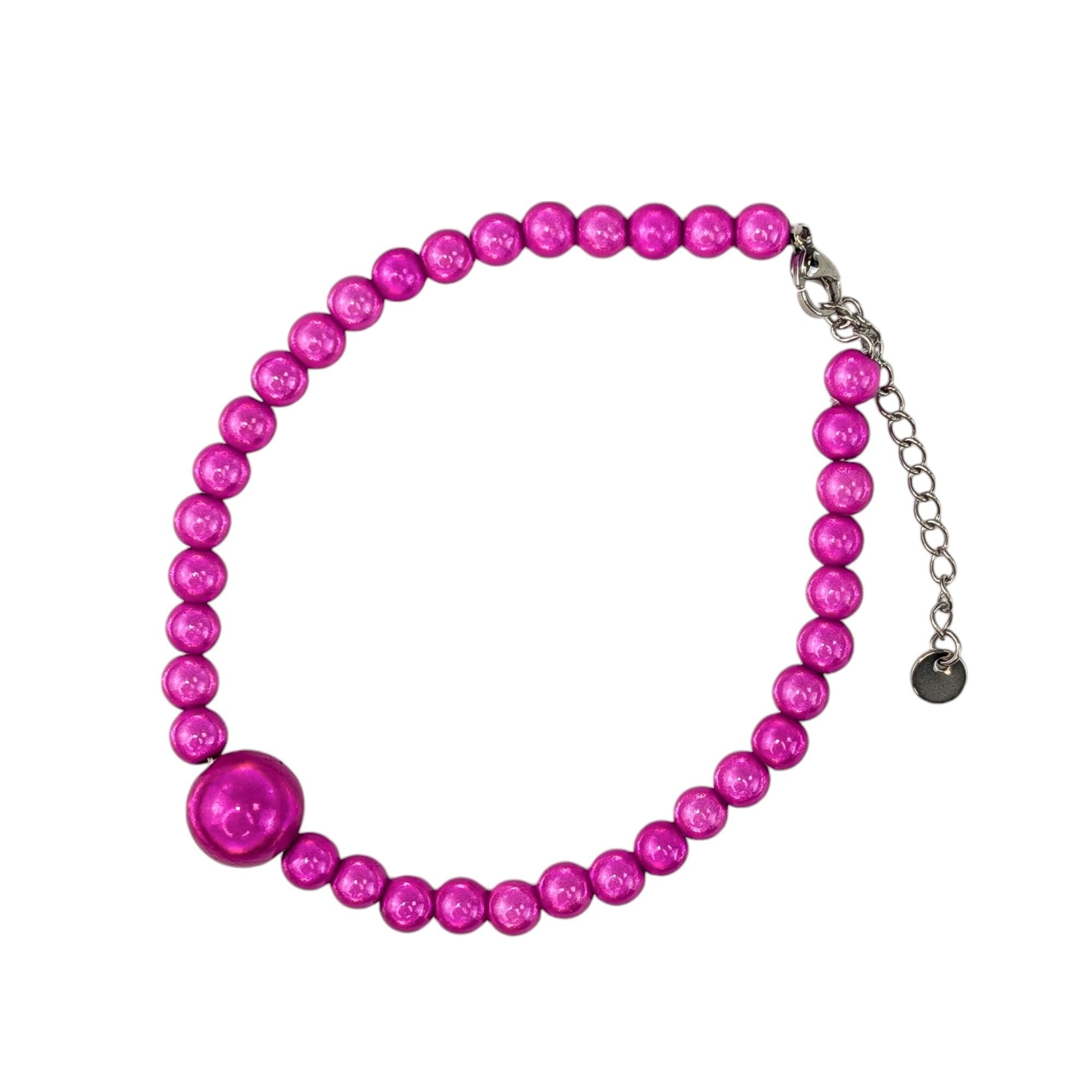 Magic Pearl Fusskettchen Pink