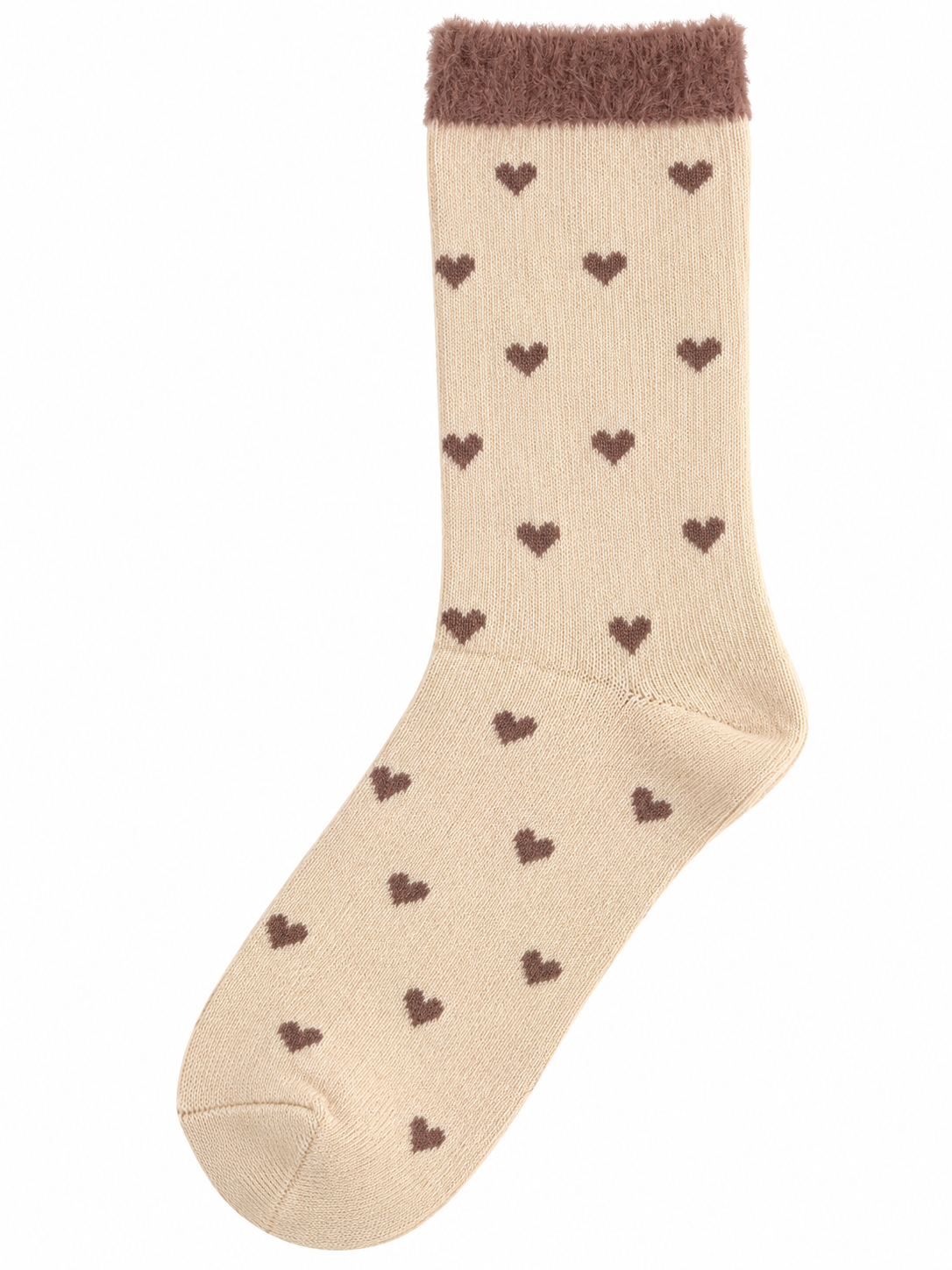 Kaschmir Thermosocken – Fluffy Hearts