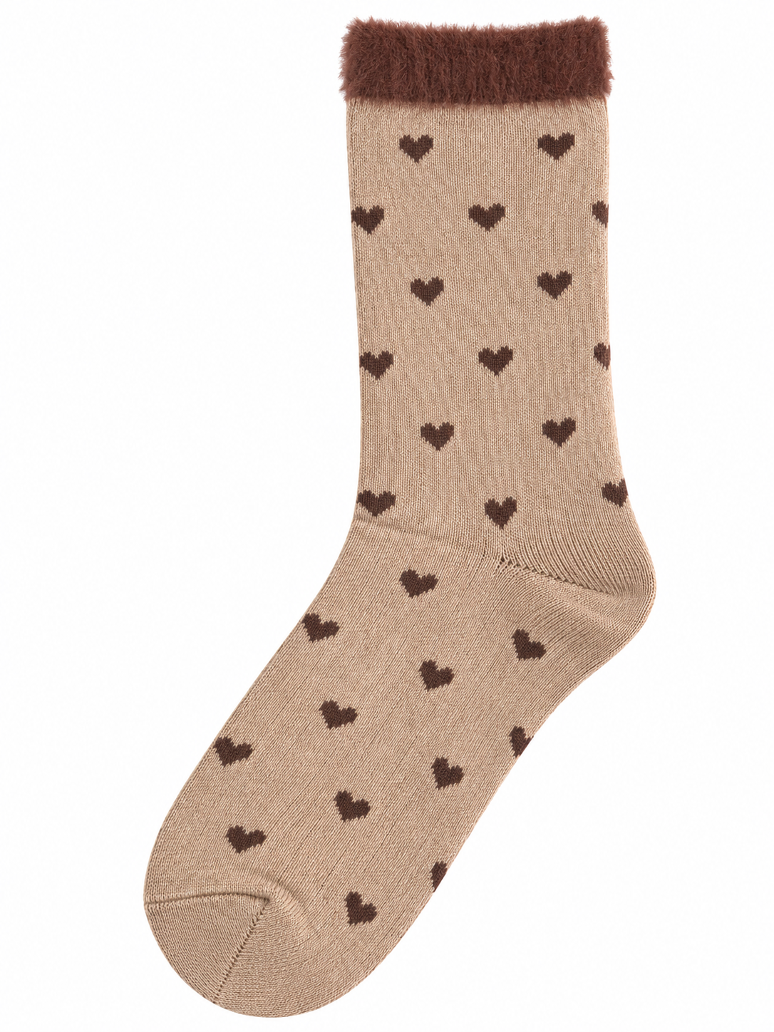 Kaschmir Thermosocken – Fluffy Hearts
