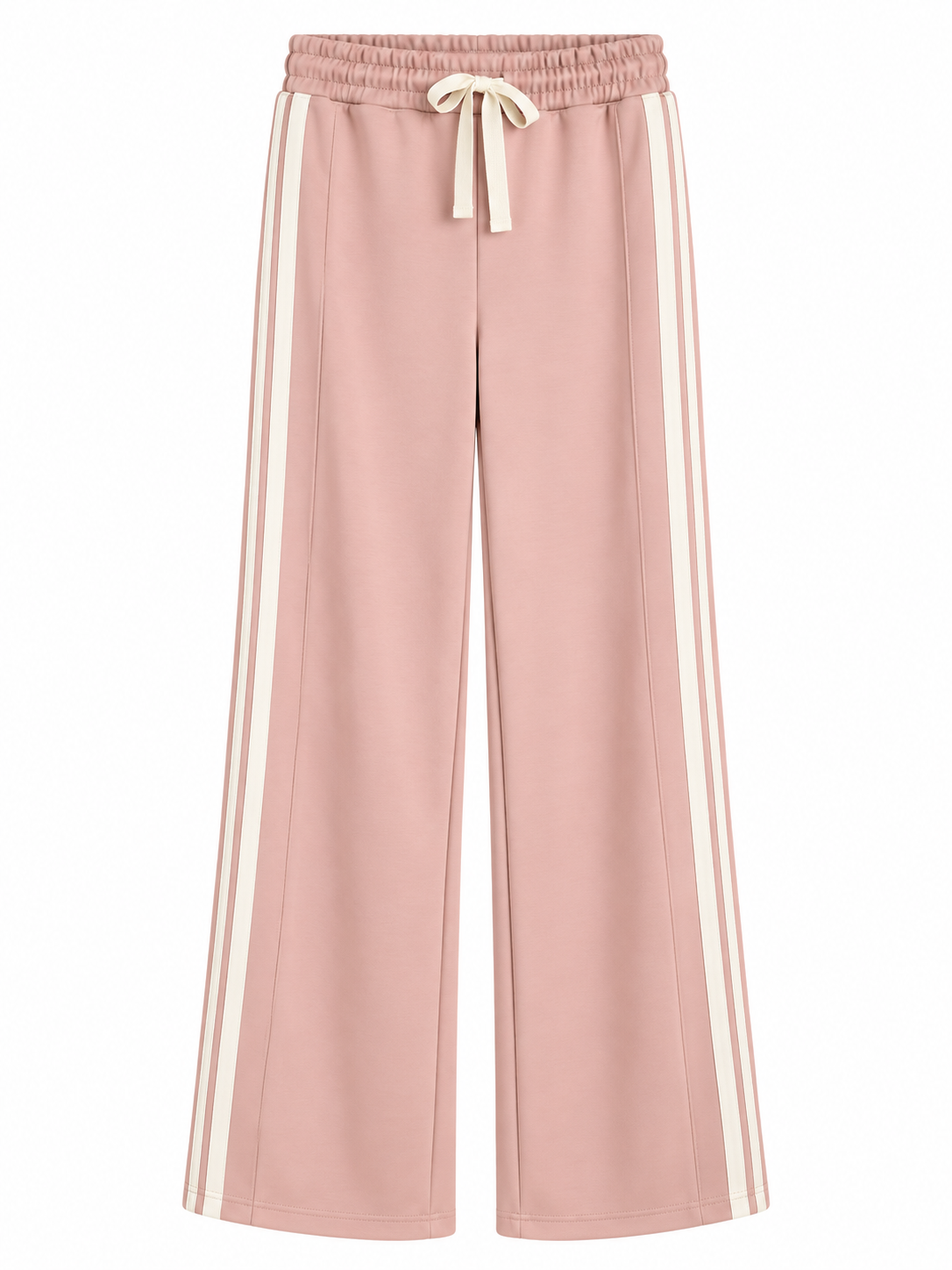 Wide Leg Streifenhose – Sporty Chic