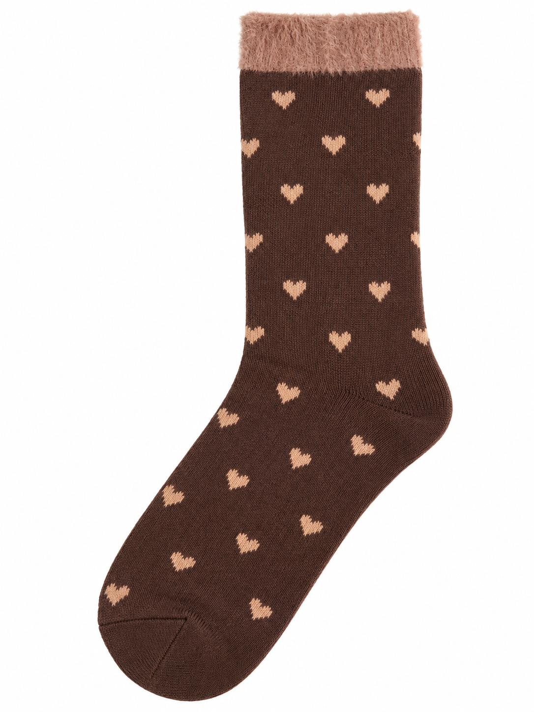 Kaschmir Thermosocken – Fluffy Hearts
