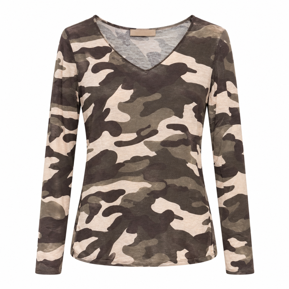 Camo Cashmere Longsleeve
