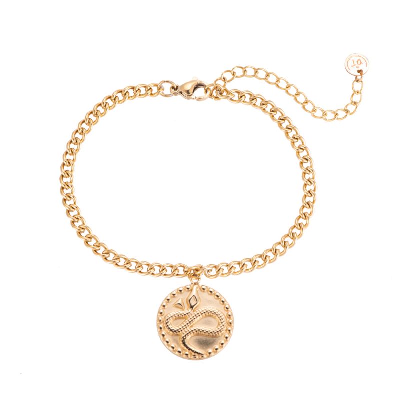 Serpent Coin Armband