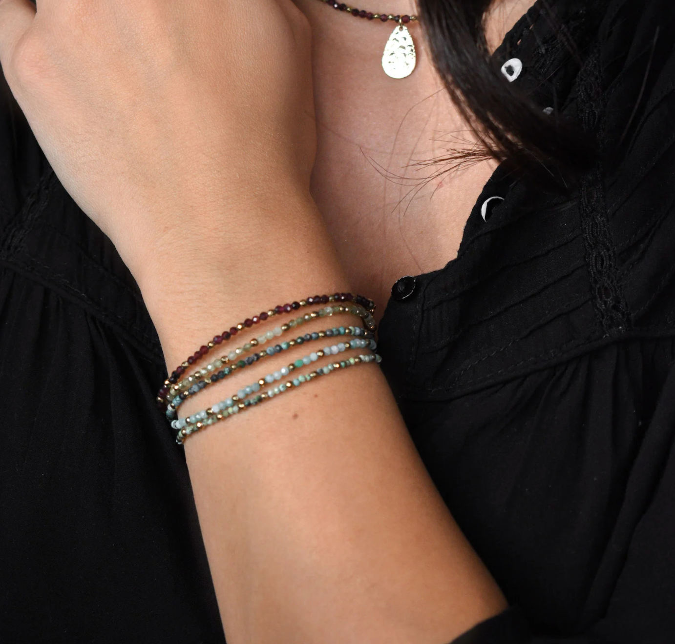 Amazonit Armband