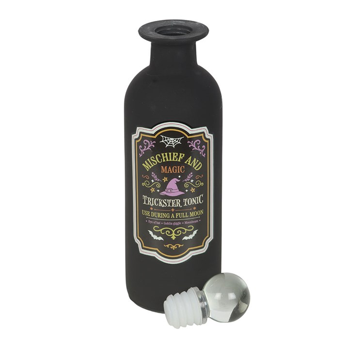 „Mischief & Magic“ Potion Bottle - Dekorative Zaubertrank Flasche aus Glas