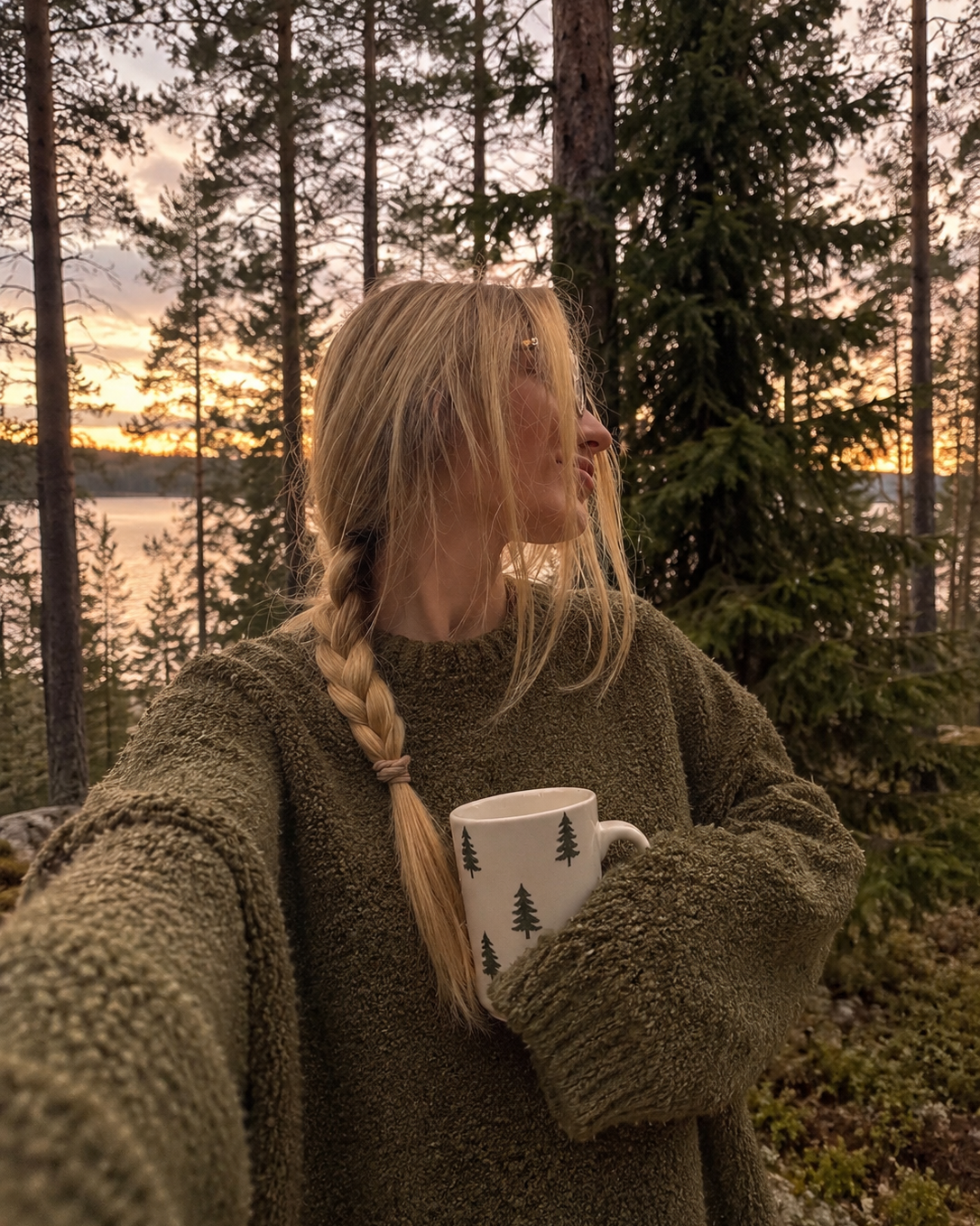 Oversize Bouclé Pullover