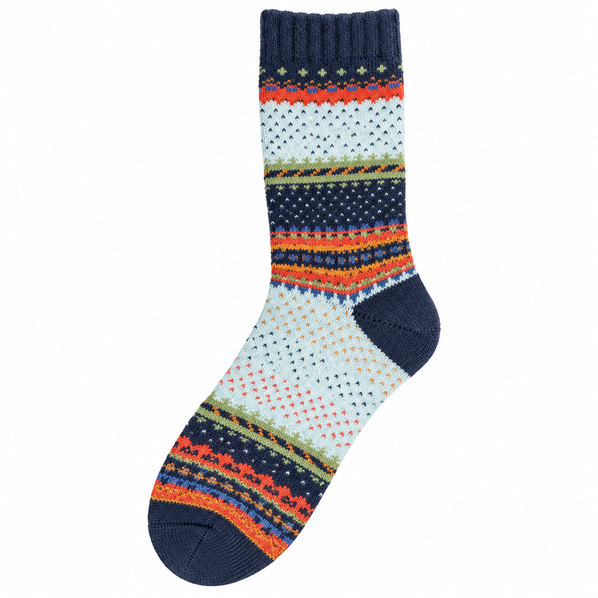 Kaschmir Wollsocken – Boho Nordic