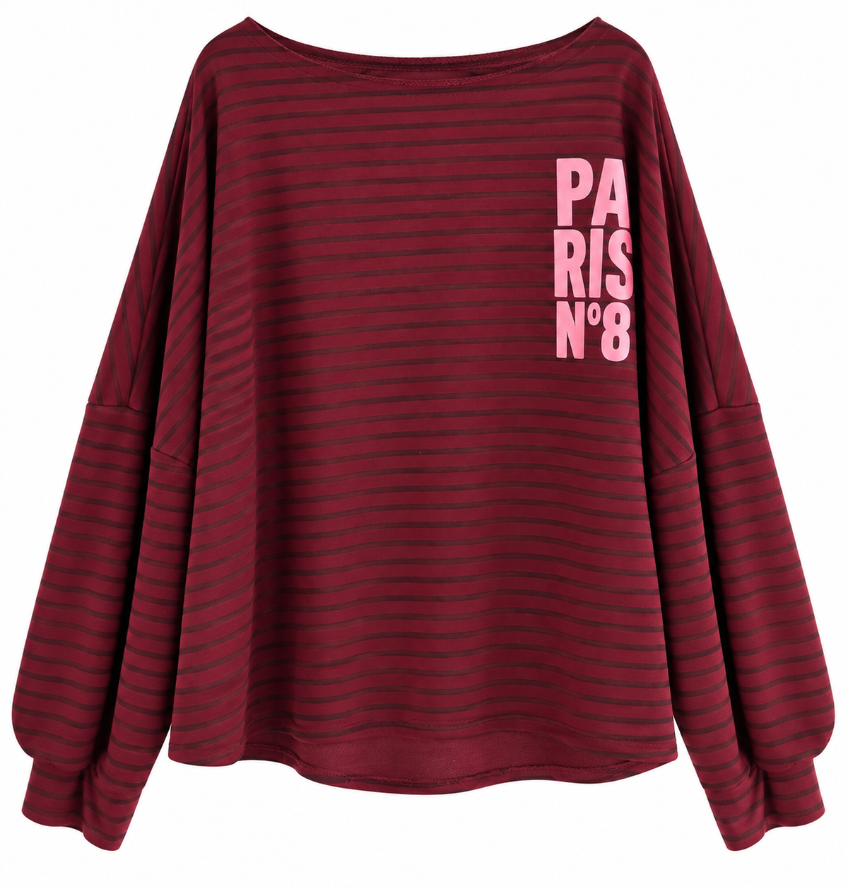 Gestreiftes Oversize Sweatshirt - PARIS N°8