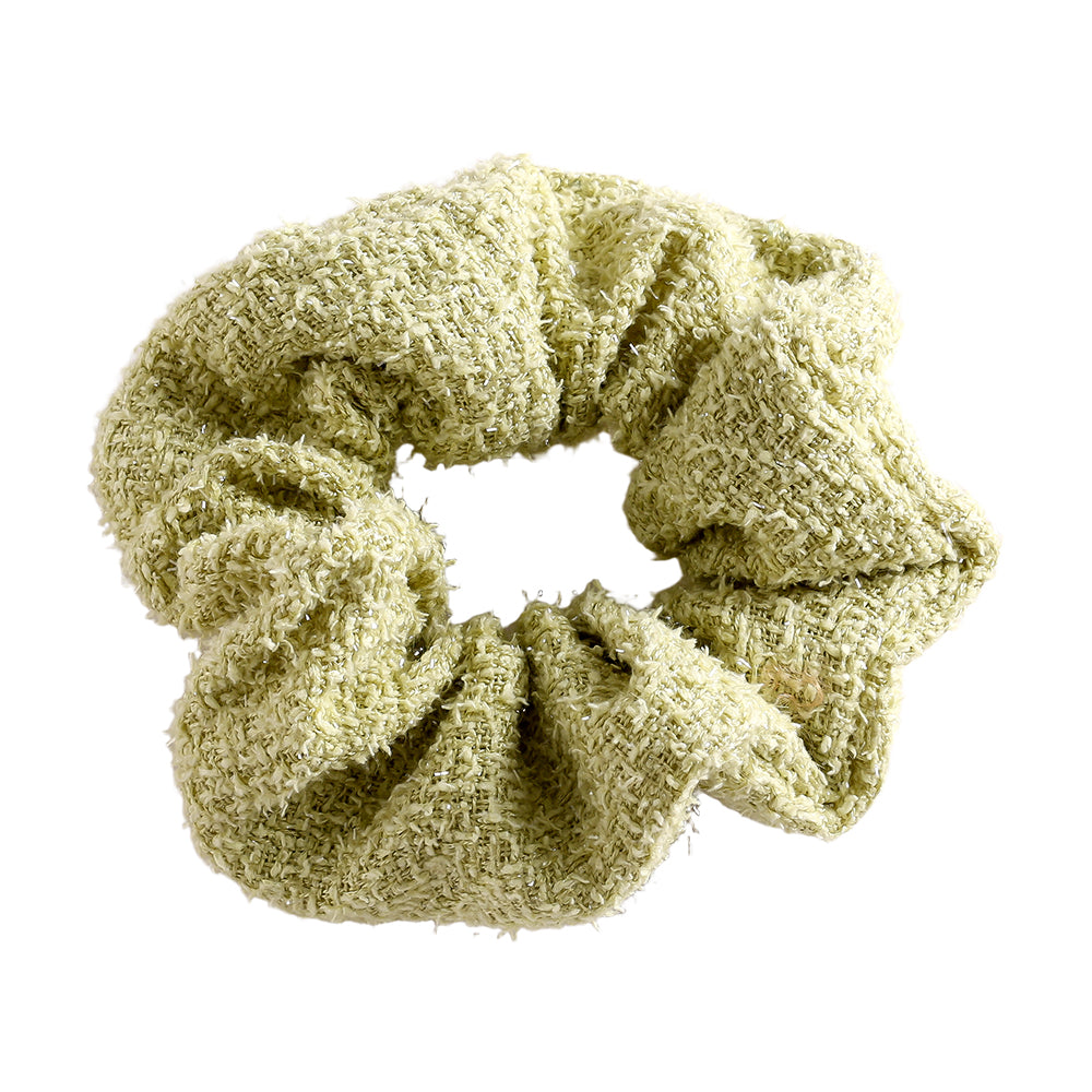 Matcha Glitzer Scrunchie