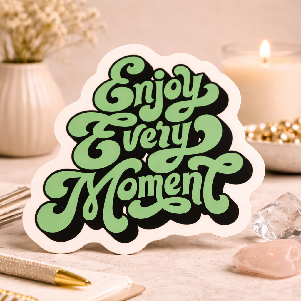 Gentle Reminder Sticker Set – Soft Touch | Selfcare, Balance & Achtsamkeit