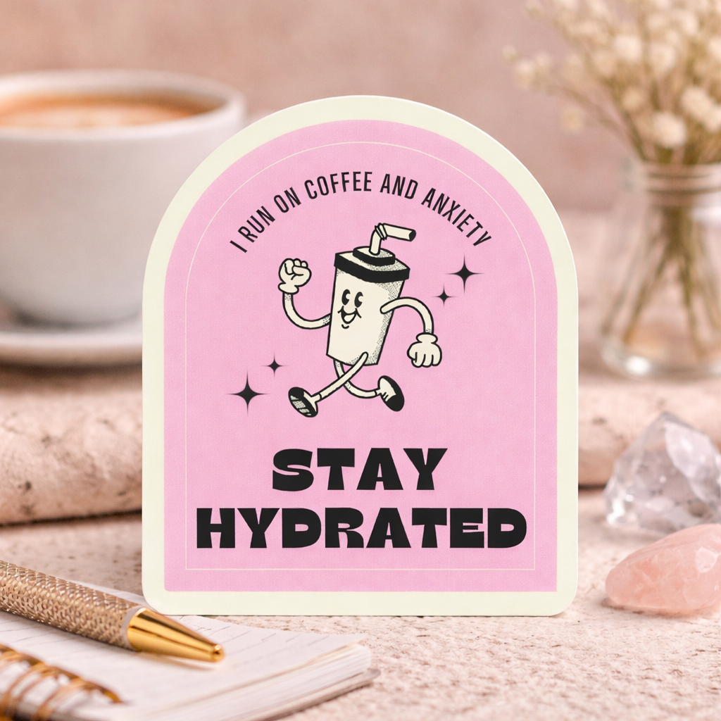 Gentle Reminder Sticker Set – Soft Touch | Selfcare, Balance & Achtsamkeit