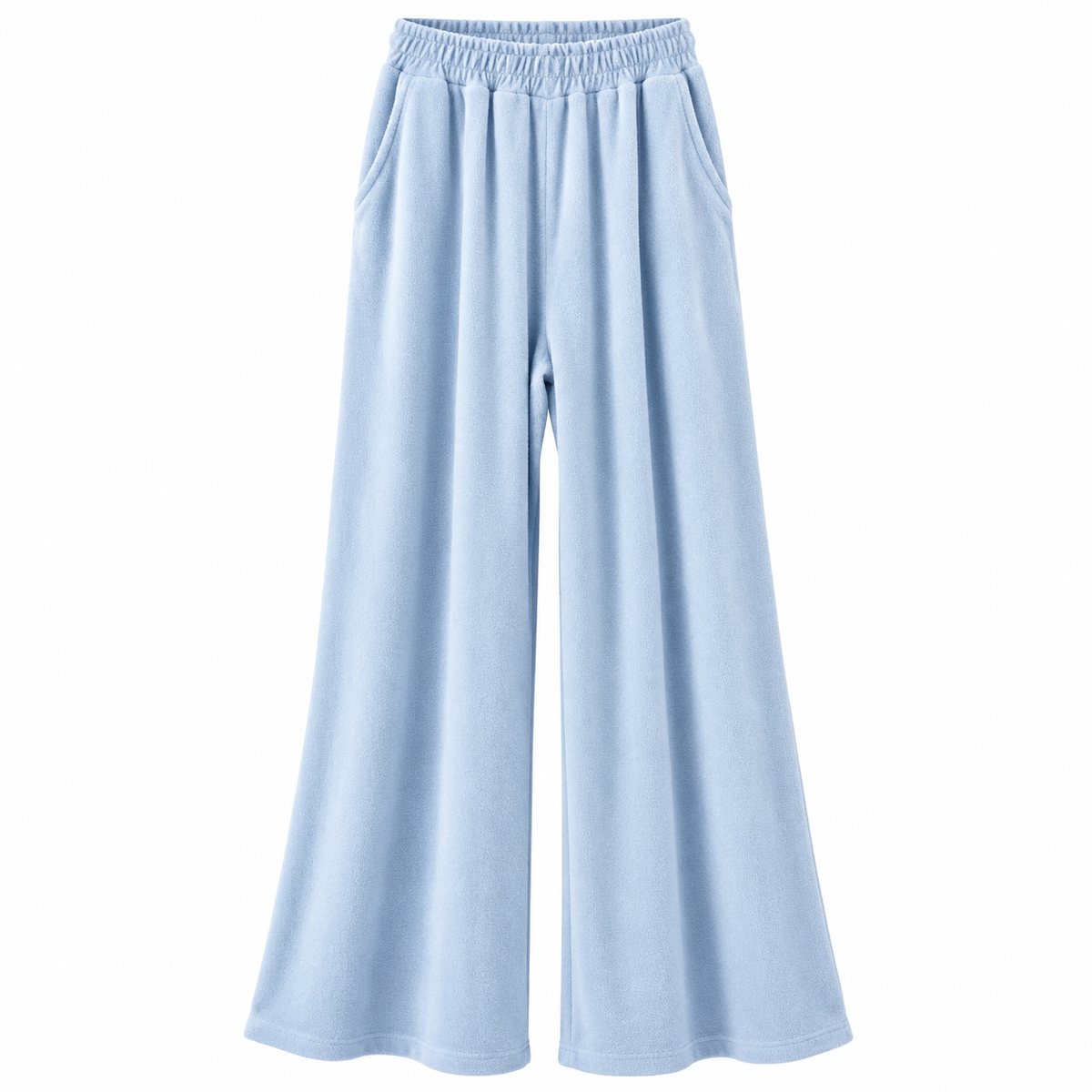 Cozy Frottee Hose – Wide Leg