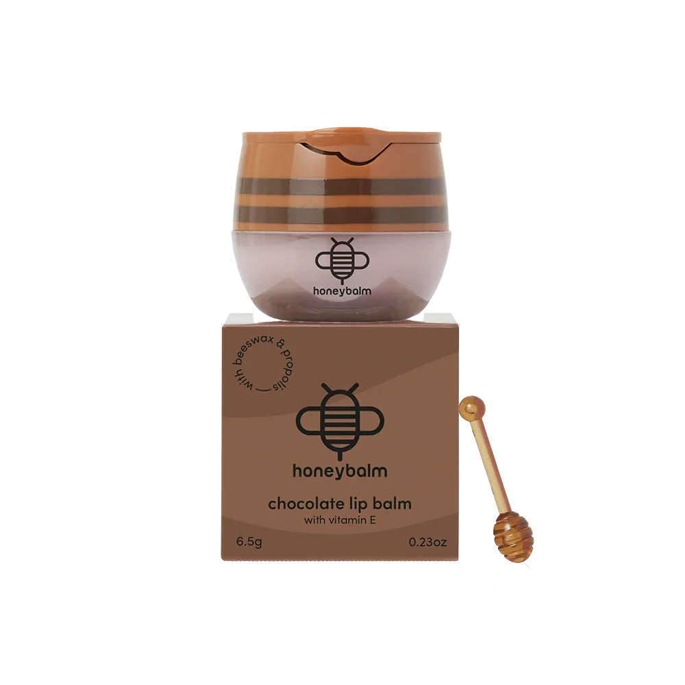 Honeybalm Schokolade SPF 25 – Cremige Lippenpflege mit Sonnenschutz und zartem Farbakzent