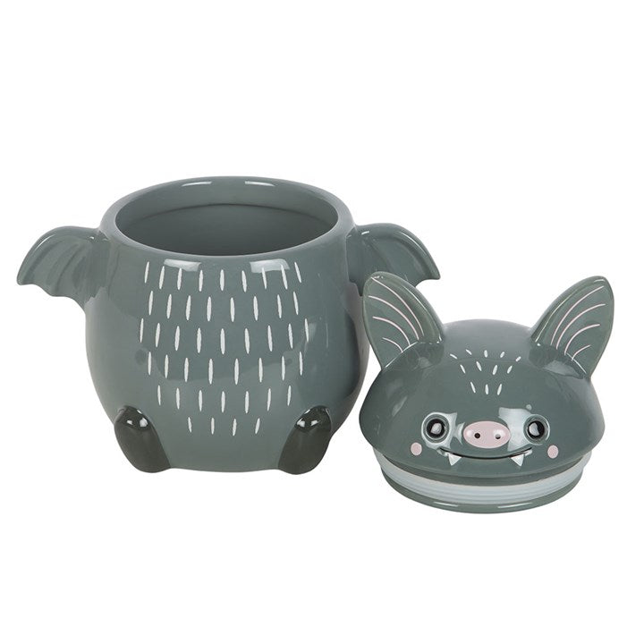 Keramik Keksdose im Fledermaus Design