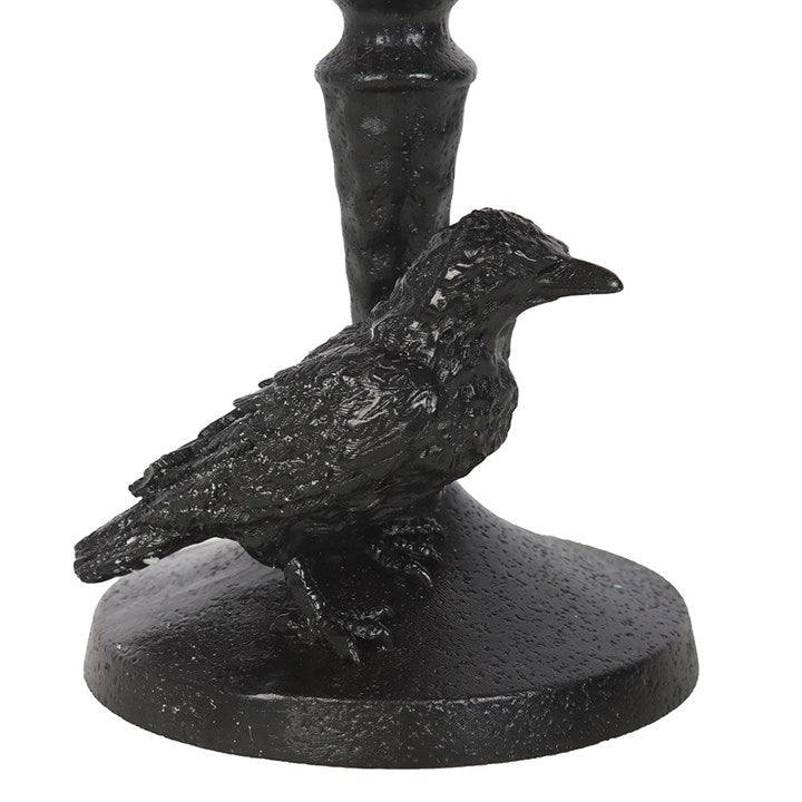 Mystic Raven Kerzenhalter für Stumpenkerzen