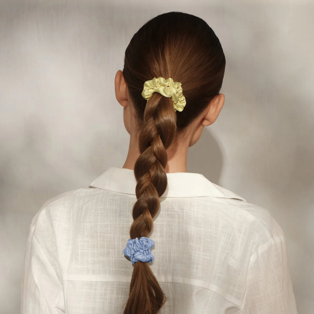 Kitsch Coastal Cottage Satin Scrunchies – 5er Set