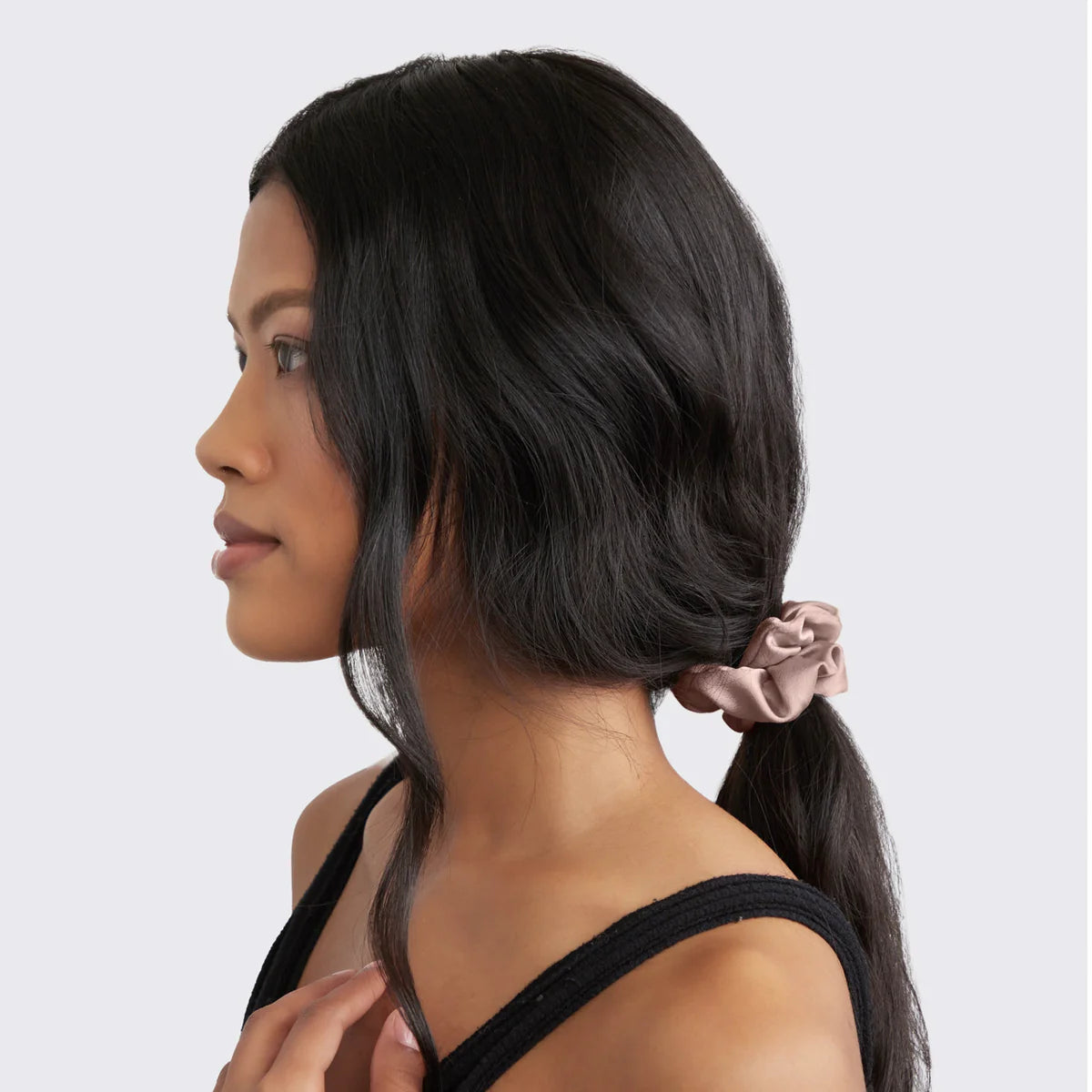 Kitsch Satin Sleep Scrunchies – Cameo (5er Set)