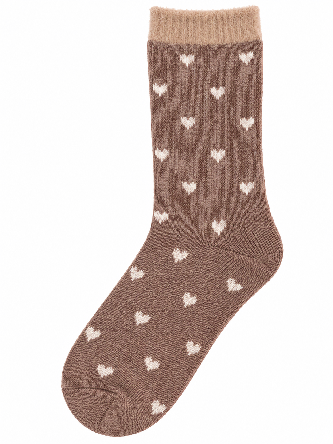 Kaschmir Thermosocken – Fluffy Hearts