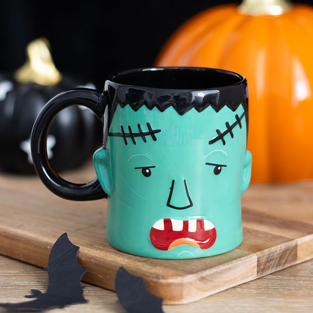 Frankenstein Monsterkopf Tasse
