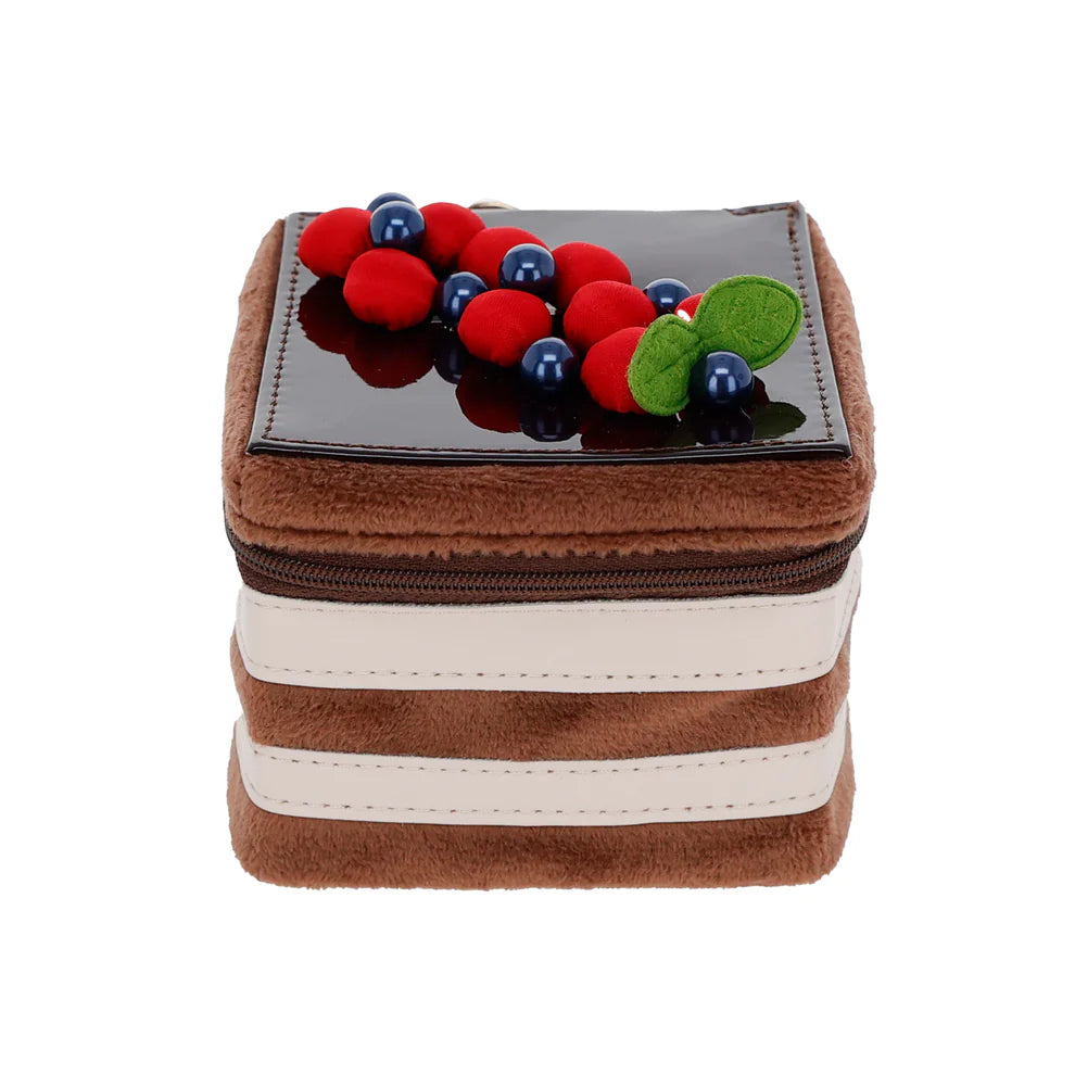 Marushin Yup! Chocolate Fudge Cake Pouch – Tasche im Schokoladenkuchen Design