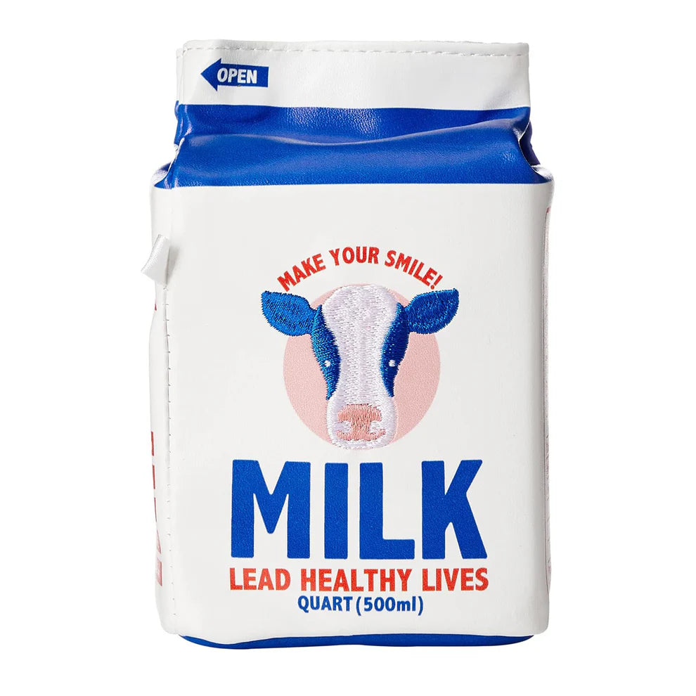 Marushin Yup! Milk Pouch – Tasche im Milchkarton Design mit Magnetverschluss