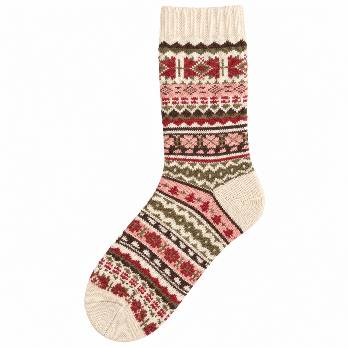 Kaschmir Wollsocken – Nordic Folk