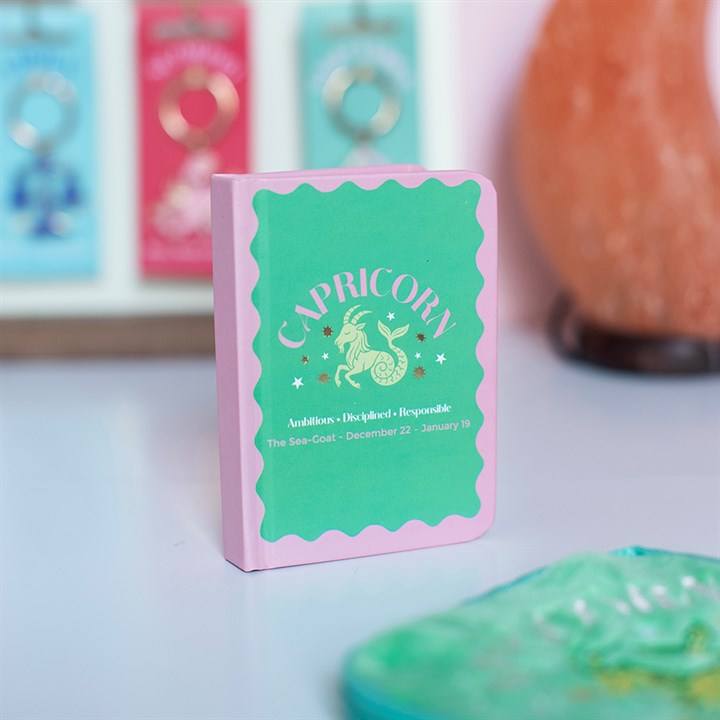 Sternzeichen Mini-Notizbuch Steinbock ♑ – Capricorn Zodiac Journal