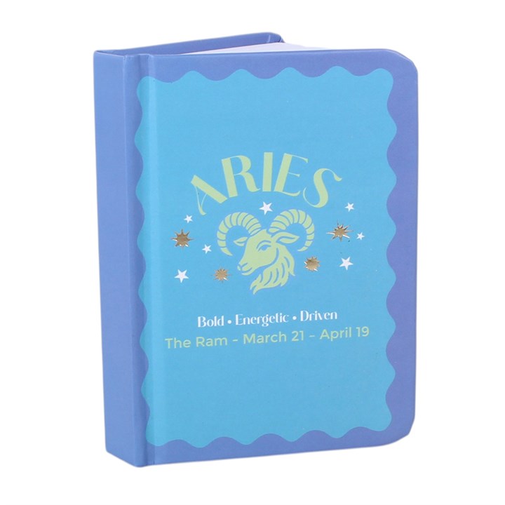 Sternzeichen Mini-Notizbuch Widder ♈ – Aries Zodiac Journal