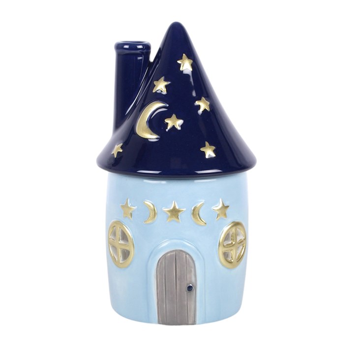 Celestial Cottage Ölbrenner aus Keramik - Duftlampe für Wachs & Öle
