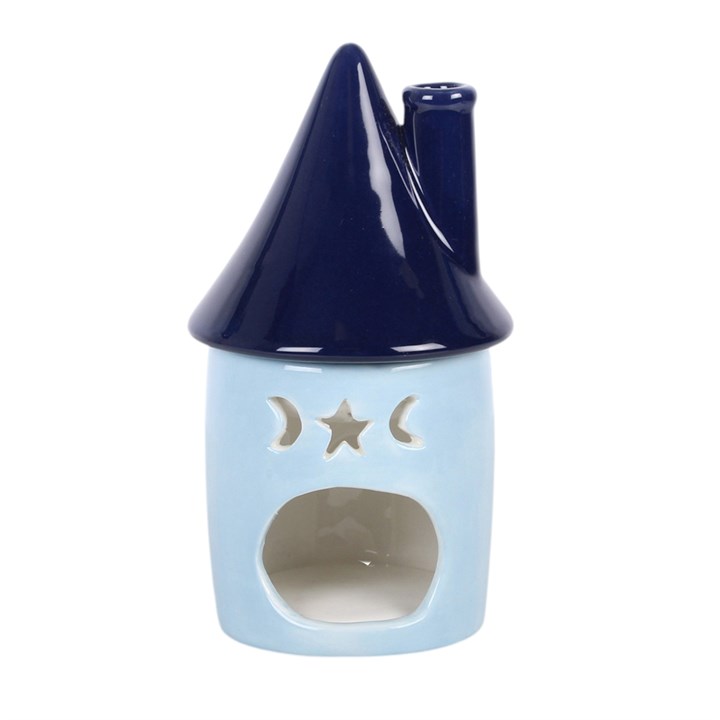 Celestial Cottage Ölbrenner aus Keramik - Duftlampe für Wachs & Öle