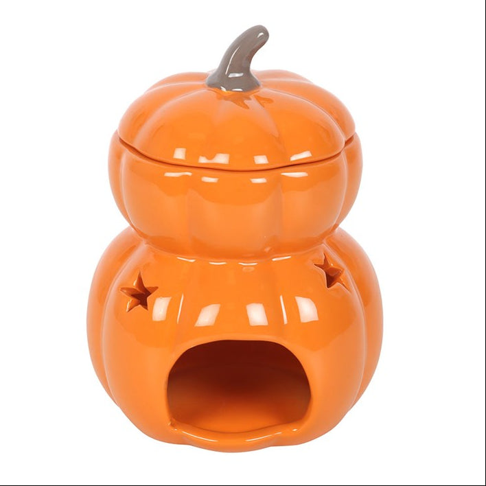 Pumpkin Glow – Kürbis Ölbrenner & Wachswärmer