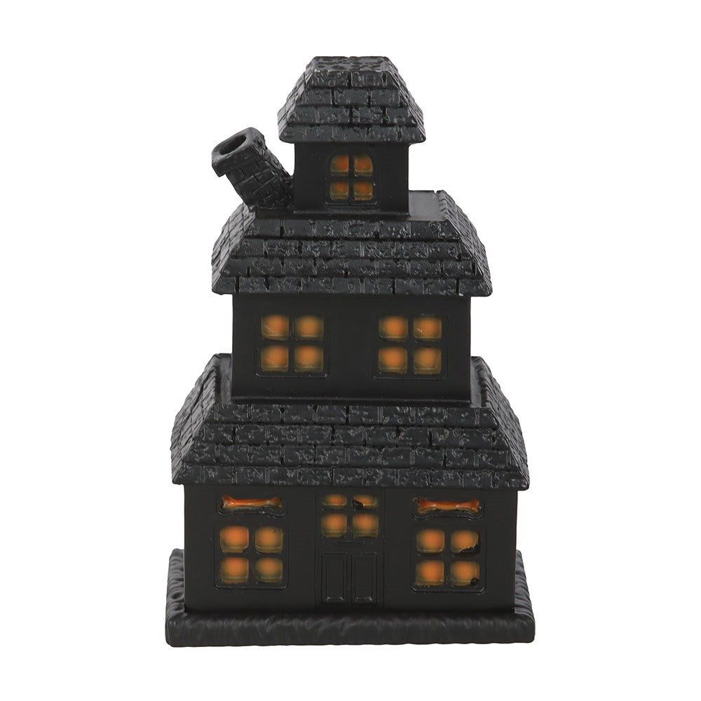 Räucherkegelhalter "Haunted House"