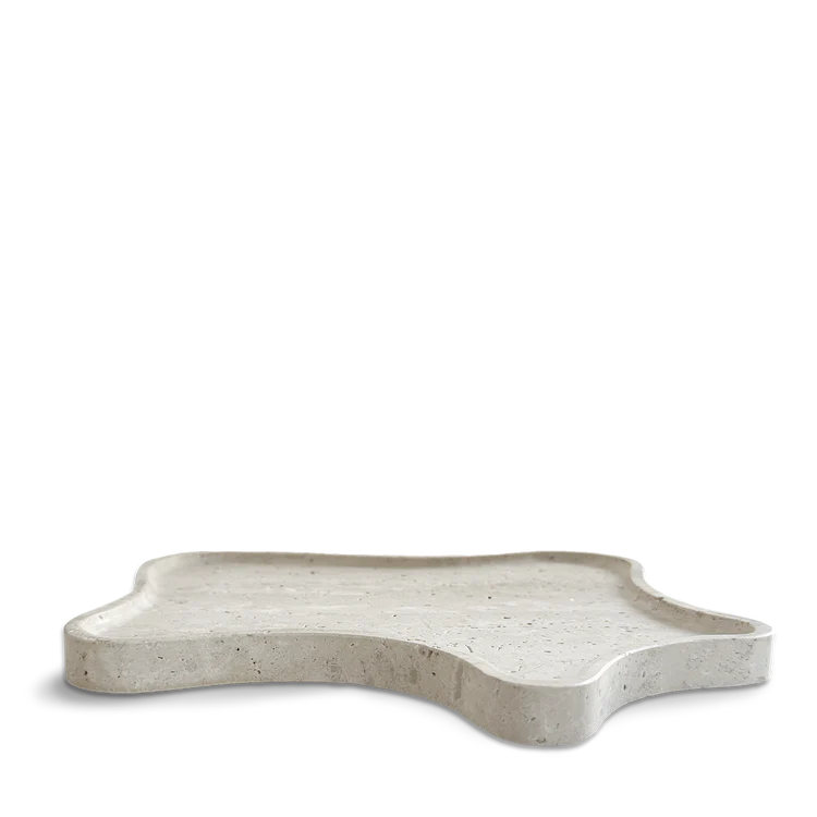Patera Travertin Tablett Teller