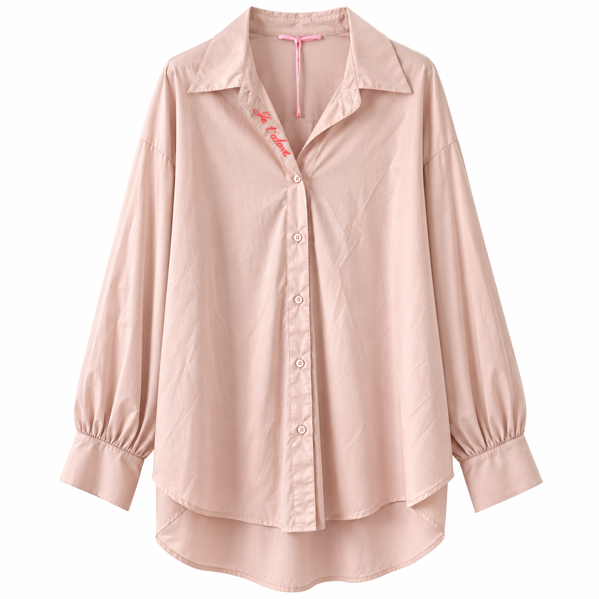 Bluse Je t’adore – Oversize Look
