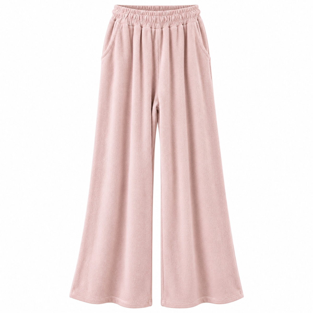 Cozy Frottee Hose – Wide Leg