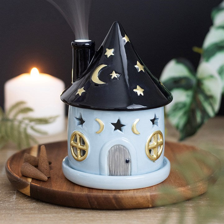 Celestial Cottage – Himmlischer Räucherkegelhalter