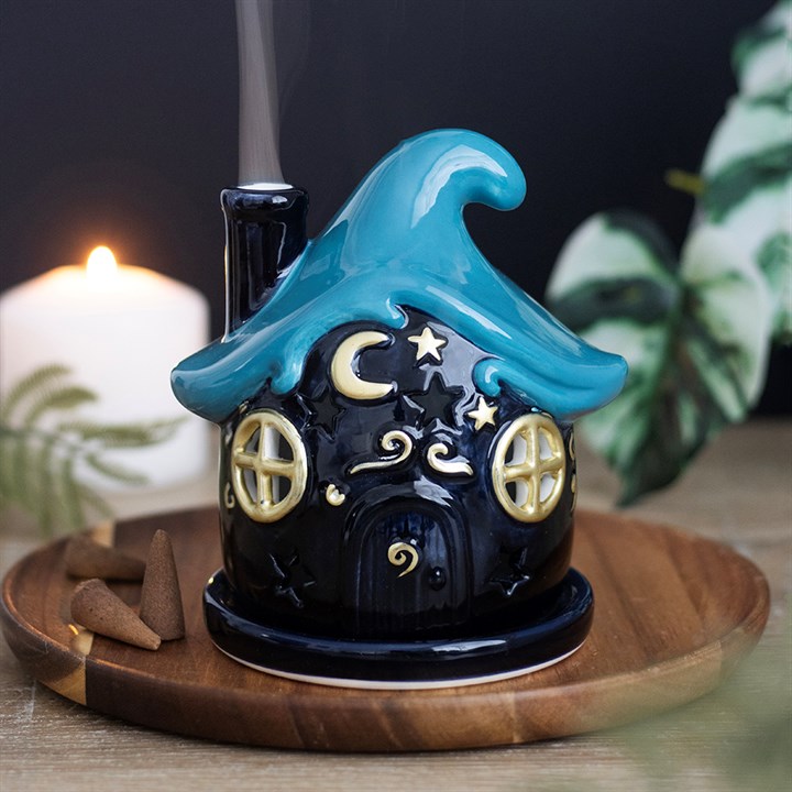 Moonwave Cottage – Mystischer Räucherkegelhalter