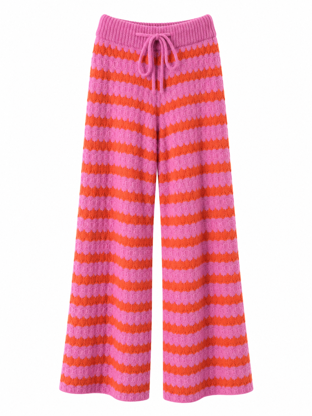 Striped Knit Pants – Kuschelige Strickhose
