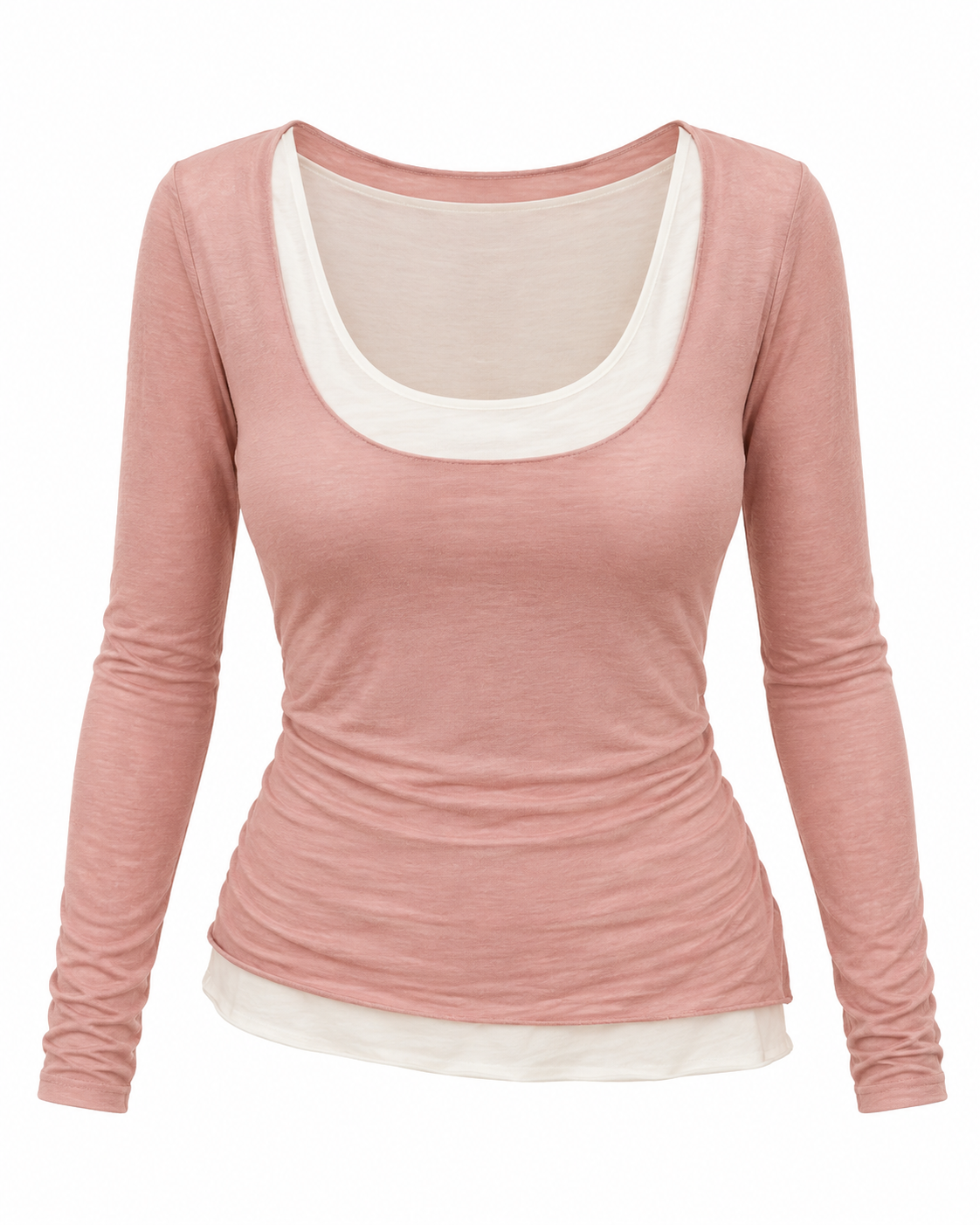 Cashmere Soft Layers – Langarmshirt mit GRATIS Top
