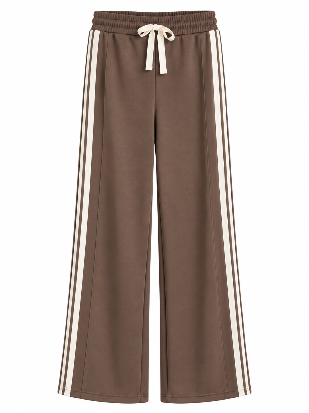 Wide Leg Streifenhose – Sporty Chic