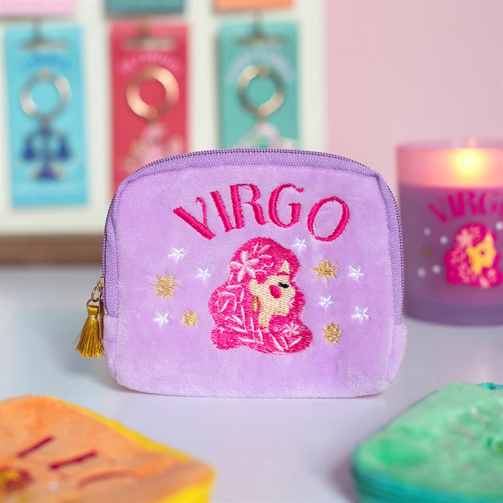 Sternzeichen Samttäschchen Jungfrau ♍ – Virgo Zodiac Velvet Pouch